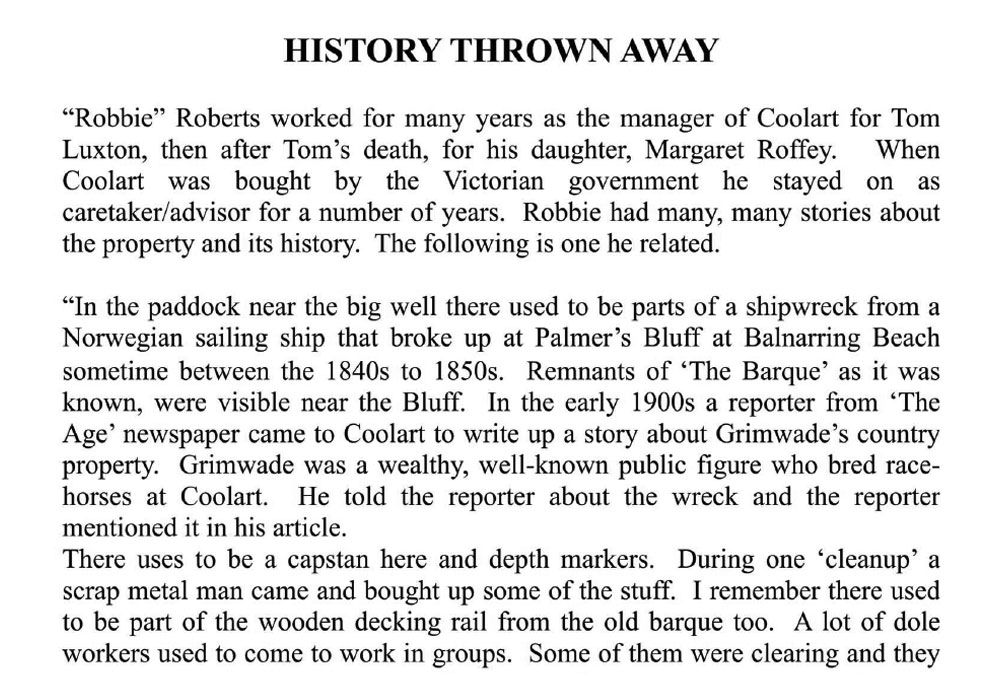 August / September 2024 – The Bridge – History Thrown&nbsp;Away